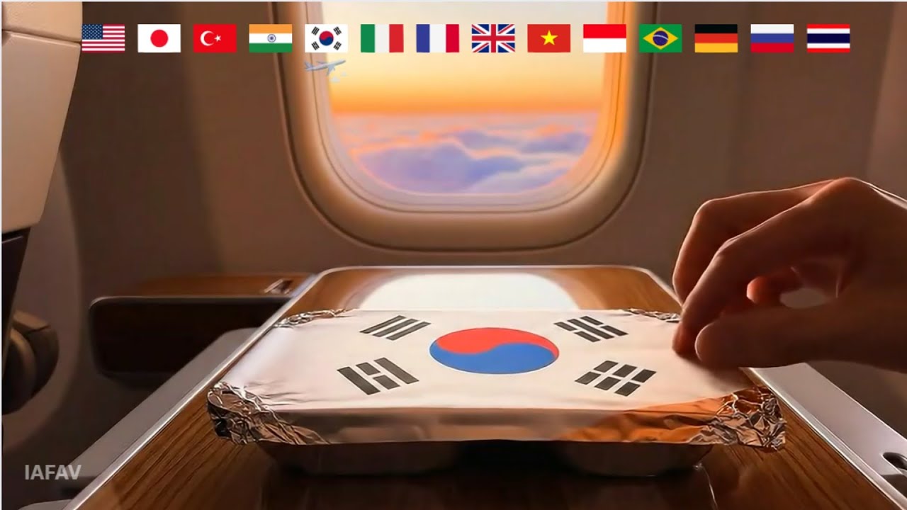 Which Country's business class food would you choose on the airplane ?