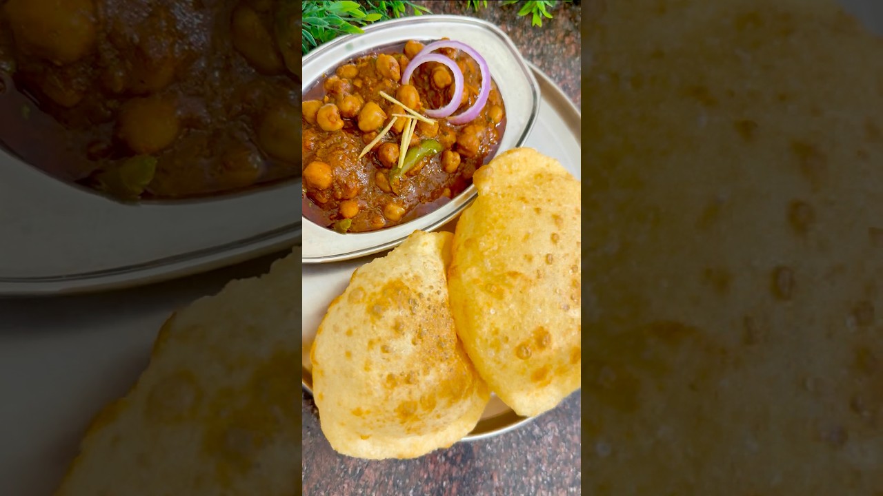 Easy Chole Bhature Recipe | 