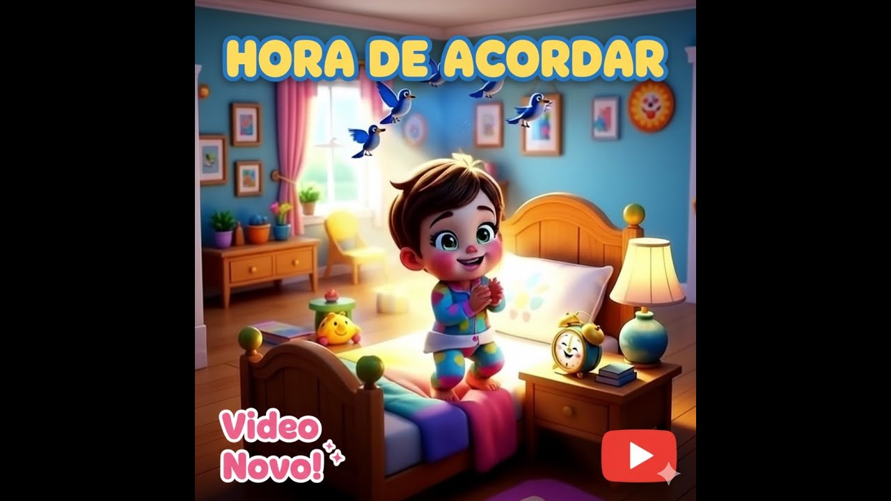 Hora de Acordar – Música Infantil | Brincar e Aprender