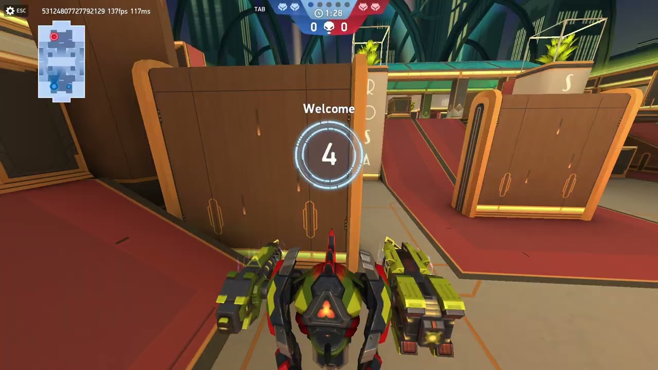 Easy win HANGAR SHOWDOWN #mecharenarobotshowdown 