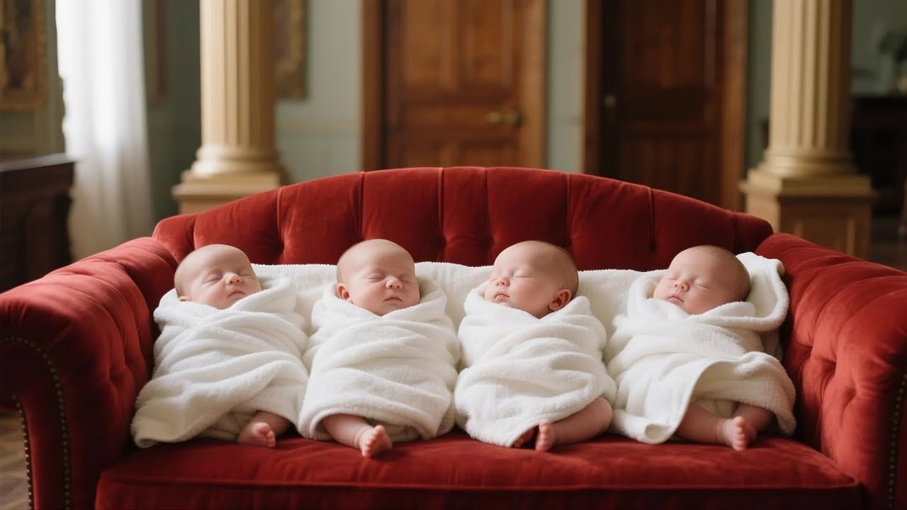 MILLIONAIRE OPENS HIS DOOR TO FIND FOUR BABIES — THE SECRET BEHIND THEM BRINGS HIM TO TEARS