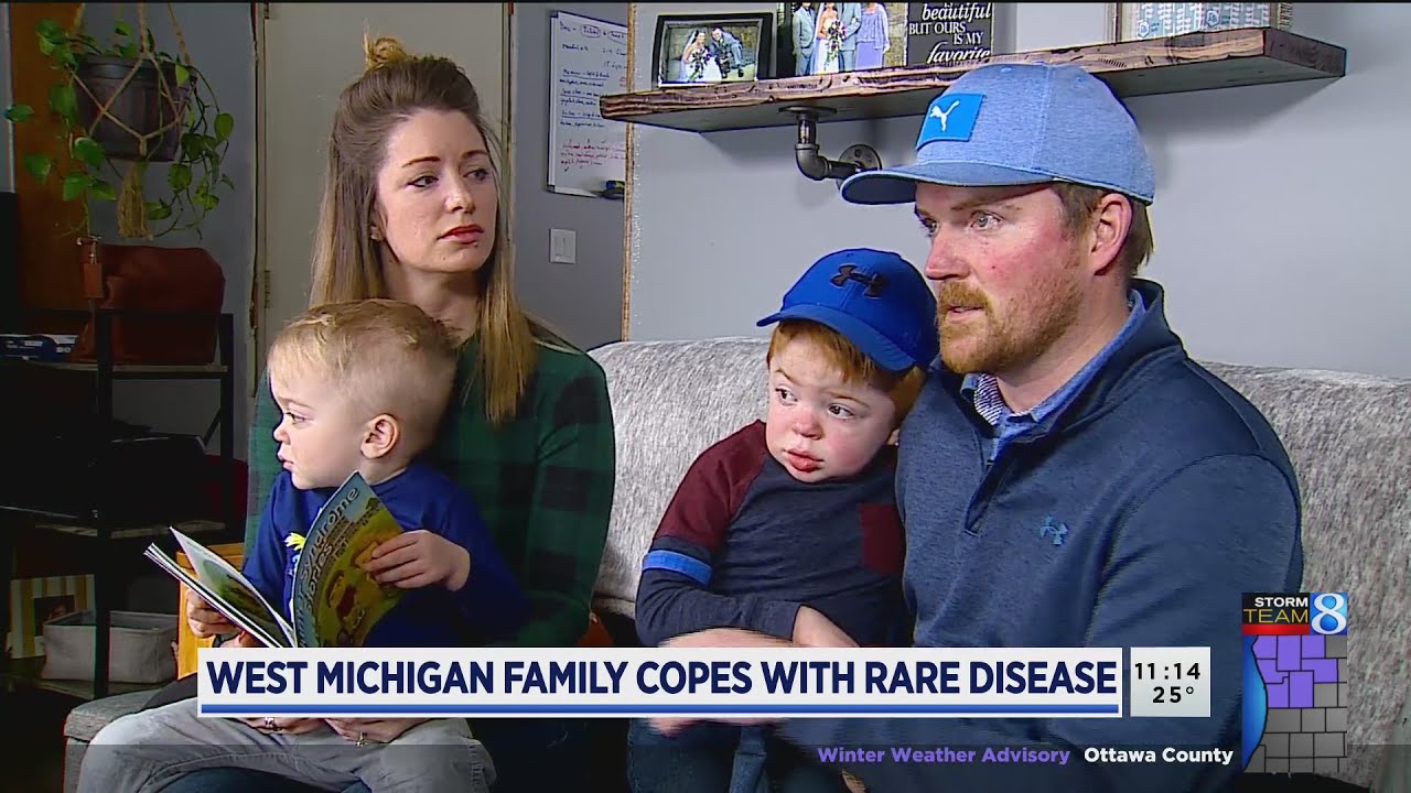 West Michigan family copes with rare disease