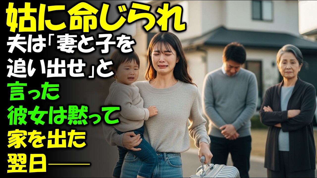 夫の不倫を目撃した妻——逆上した彼に家を追い出された。だが彼女は騒がず、ある“選択”をした。その結果、夫は膝をつくことになる。