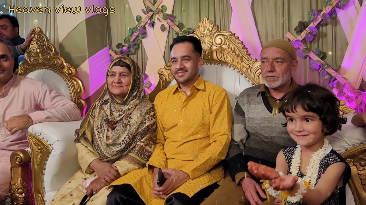 Waqar Khan wedding ceremony @Waqar Khan @Kabul Bukhari @Ishfaq Kawa