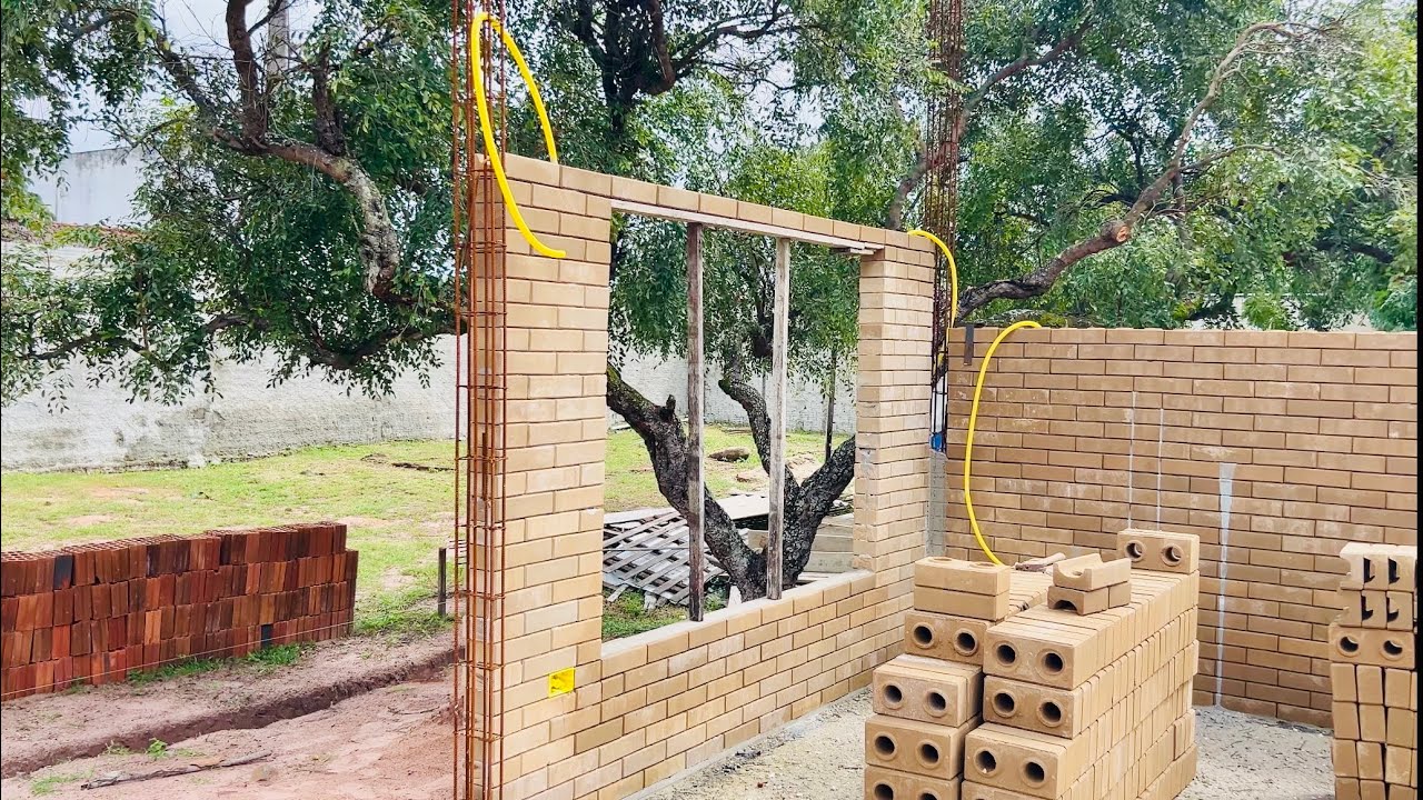 ESTAMOS 1 SEMANA COM A OBRA PARADA - DÚVIDAS SOBRE A CASA DE TIJOLO ECOLÓGICO.