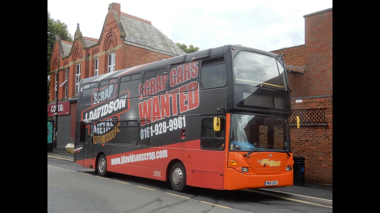 Fast Road Beast! Go Goodwins (Little Gem) Scania N230UD OmniDekka 1958 WSV533 (YN07EXK) on Route 260