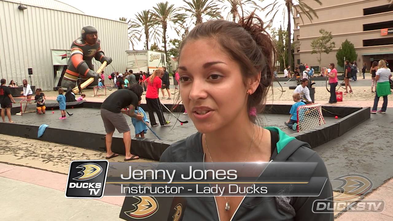 Lady Ducks in Training Day - The Rinks - Anaheim ICE