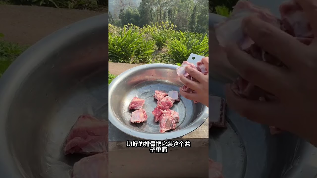 Radish sweet corn and beef rib soup