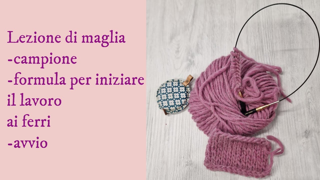 Quante maglie devo mettere per iniziare un maglione?  I primi passi e il mio avvio preferito