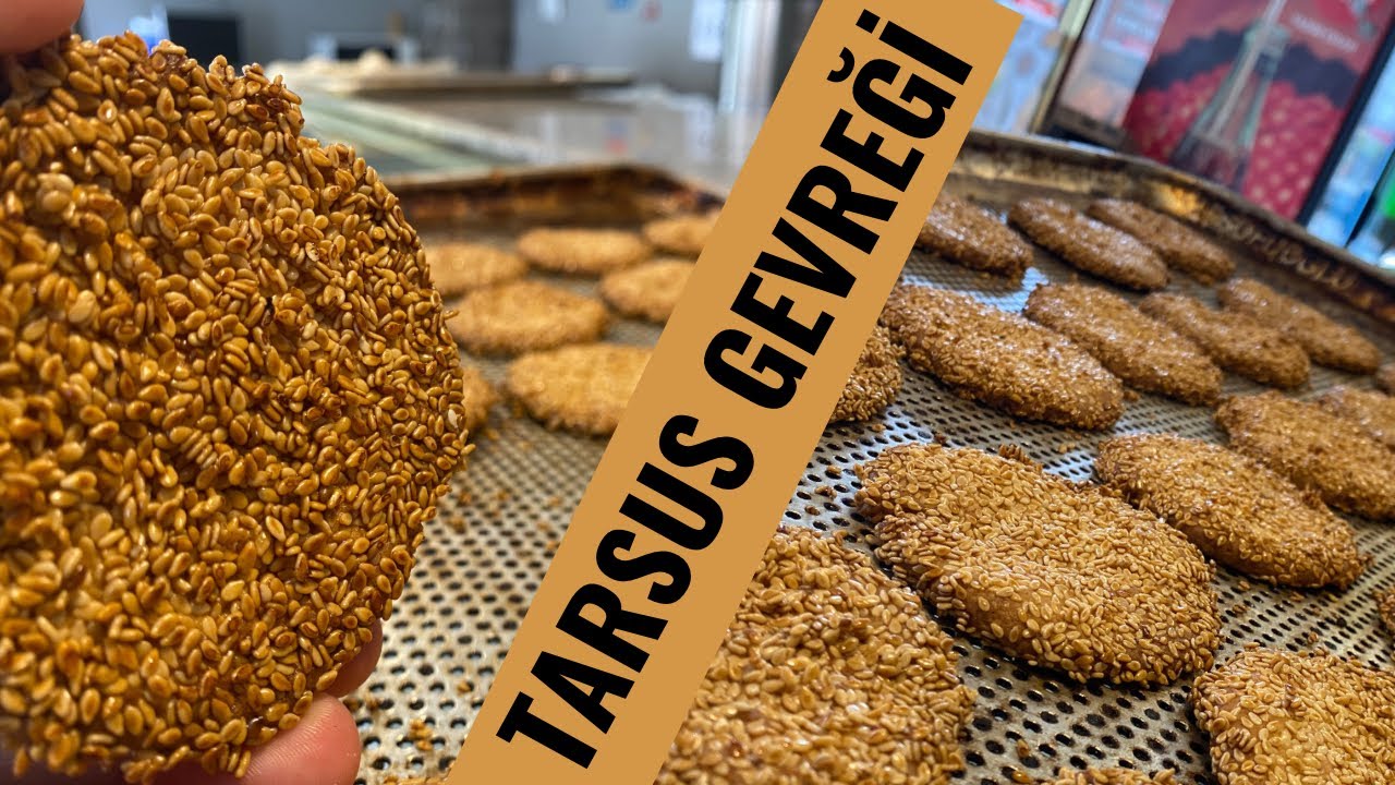 Bol Susamlı Tarsus Gevreği Tarifi - Tarsus Gevreği Yapımı - Tarsus Çöreği Tarifi