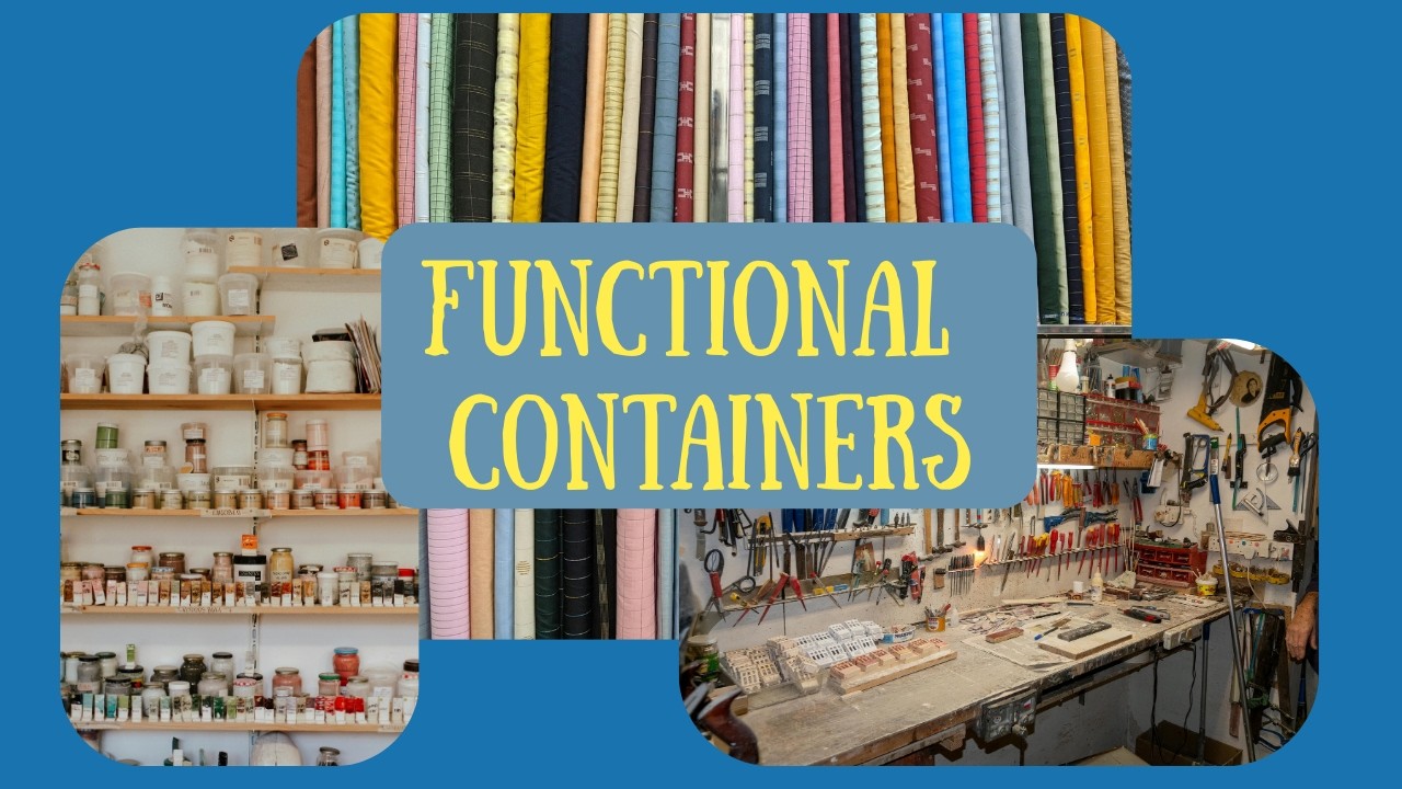 The Best Craft Supply Containers (and Organizing Tips!)