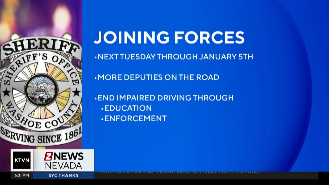 Joining Forces campaign in Washoe County