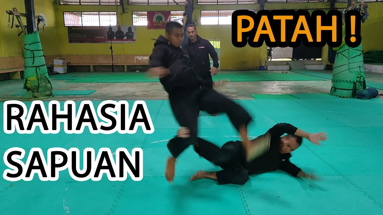 RAHASIA TEKNIK SAPUAN PENCAK SILAT  - Tutorial belajar sapuan (SIRKEL)
