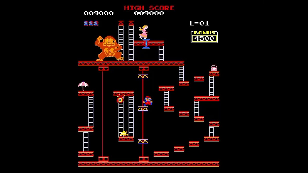 Crazy Kong Part II (Arcade) 1981 - Full Gameplay No Commentary.