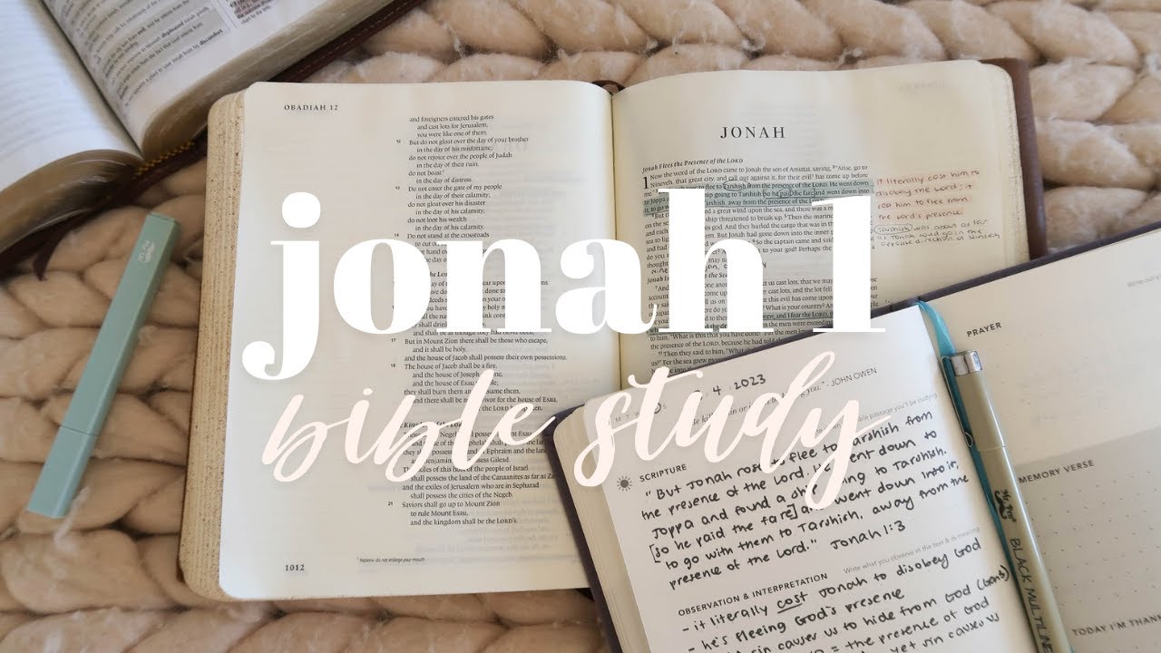 Disobeying God is costing you | JONAH 1 BIBLE STUDY WITH ME (SOAP Method) | Kaci Nicole