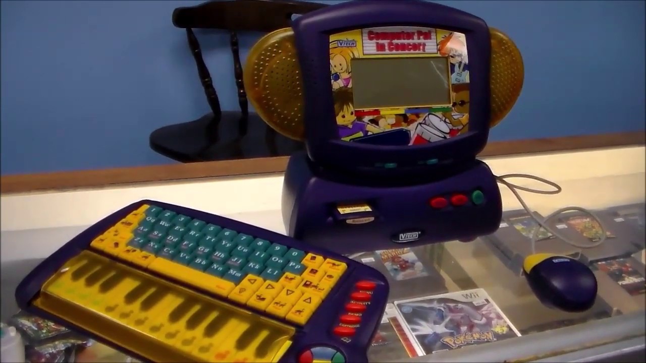 Playing around with a 1990's V Tech Computer Pal In Concert