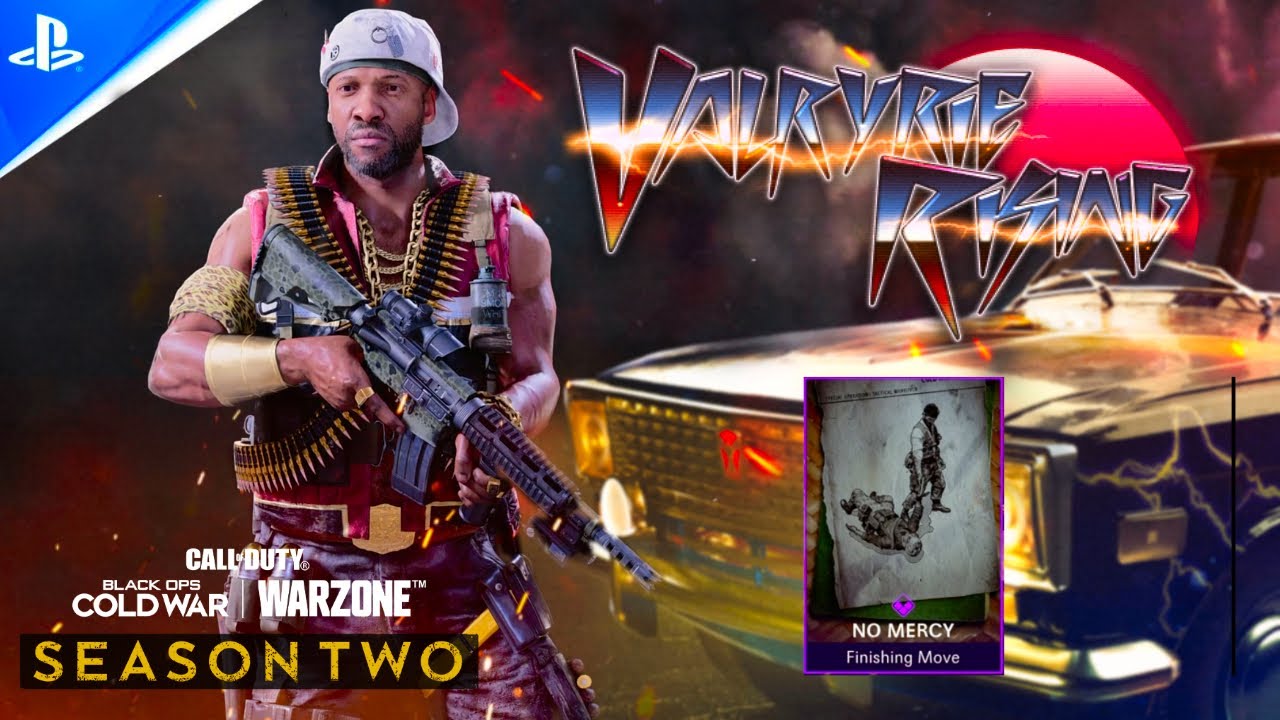 VALKYRIE RISING OPERATOR BUNDLE - NO MERCY FINISHING MOVE - BLACK OPS COLD WAR SEASON 2 RELOADED