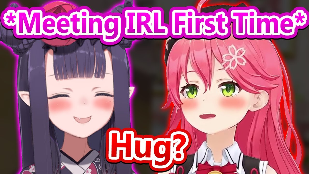 Miko Met Ina For The First Time IRL And They HUGGED...