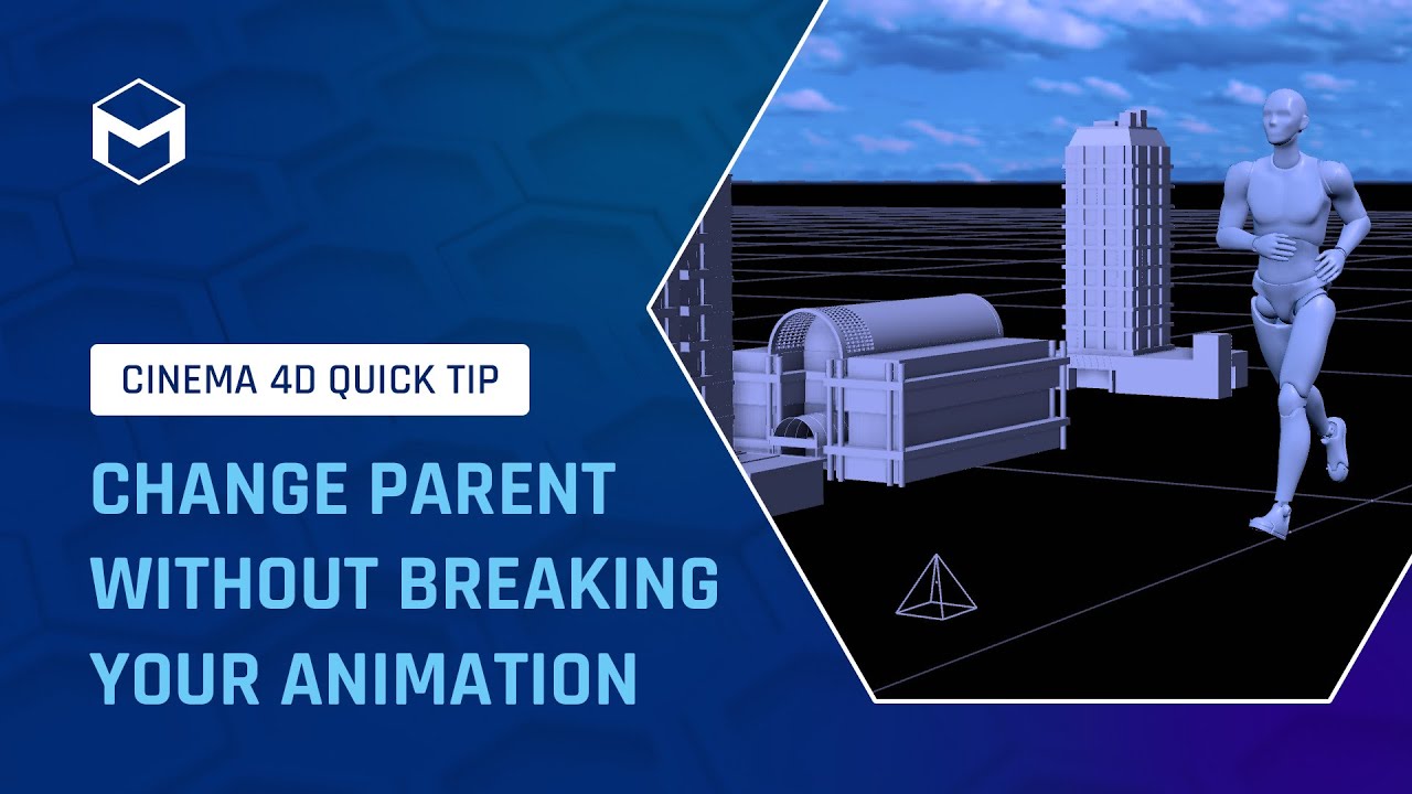 #C4DQuickTip 214: Изменение родительского объекта без нарушения анимации в Cinema 4D