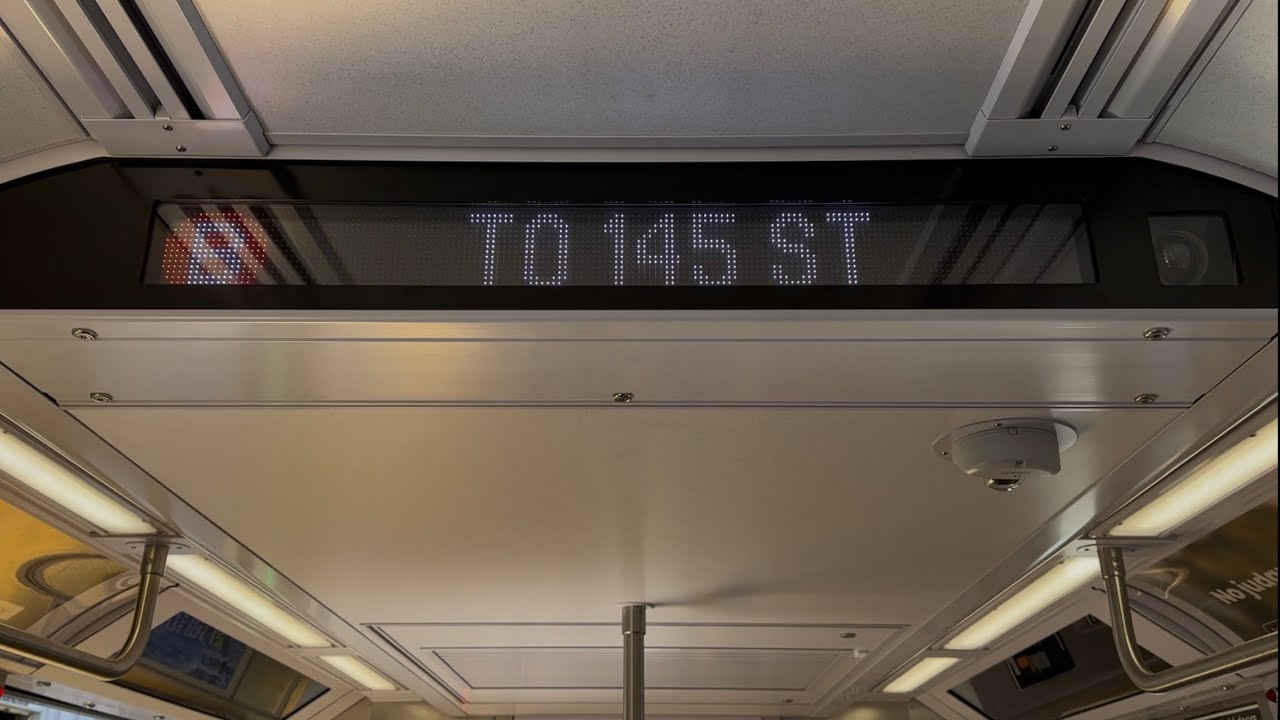 The 6 Avenue Line: R211 B Train Ride from Brighton Beach to 145th Street