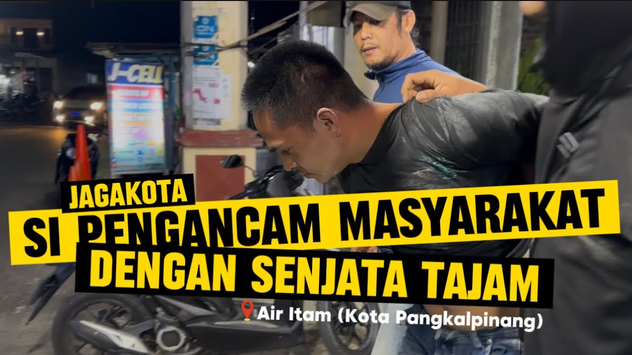 ❗️KEMBALI BERULAH❗️“PB” Als. “Piang” Si Residivis Air Itam Langsung di Sergap (BUSER NAGA) !!!