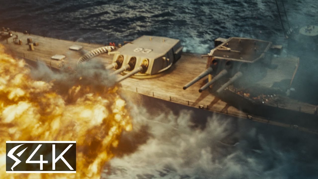 Pure Action CUT Part 1 : Battleship : Action Scenes: 4K