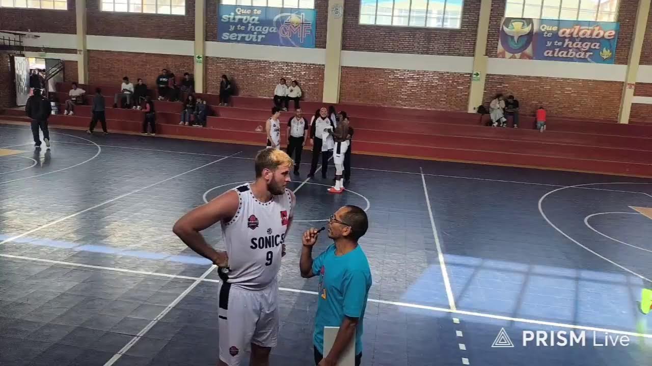 Sonics VS Osos. Final Superior de la Liga de Basketball de Huancayo.