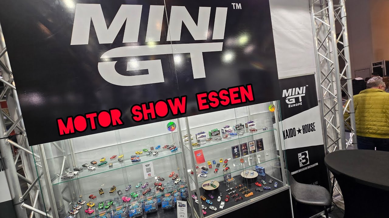 Minigt Booth at the Motor Show Essen! A Full report. And Exclusive Minigt Diecast model ⚠️