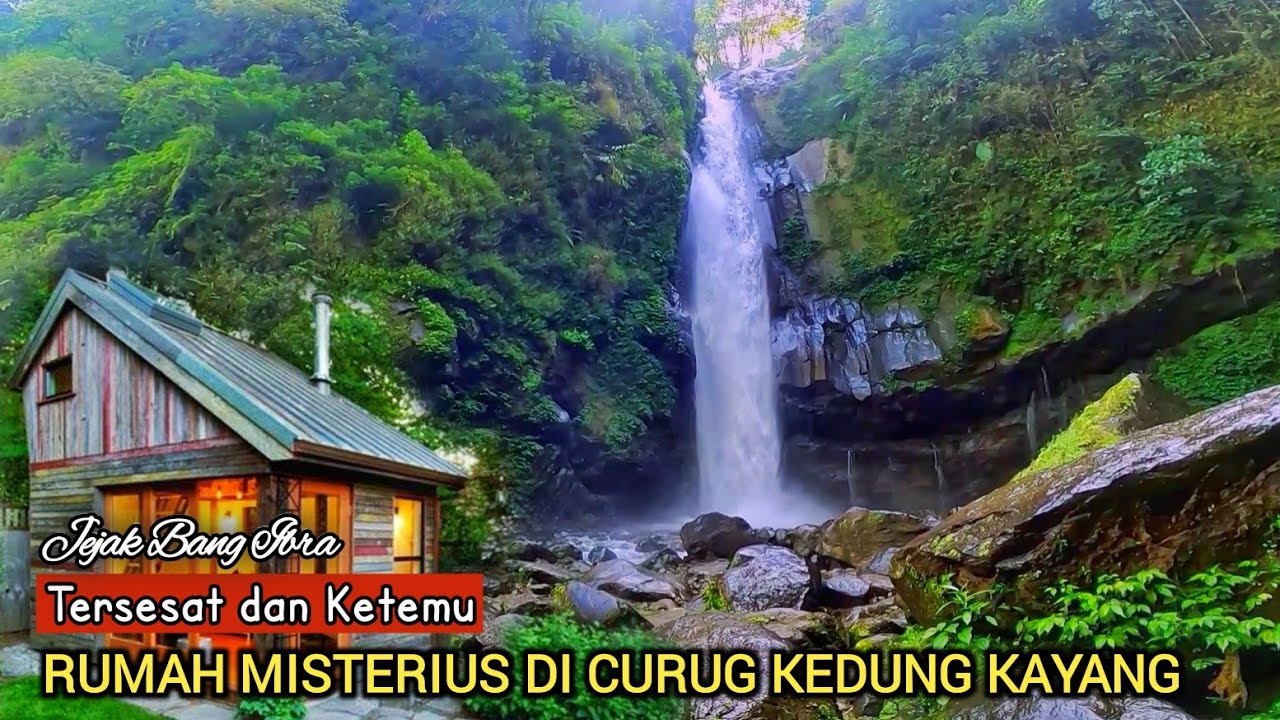 JELAJAH CURUG DI NEGERI KAYANGAN MELEWATI JALUR TERJAL  TEBING BERHANTU