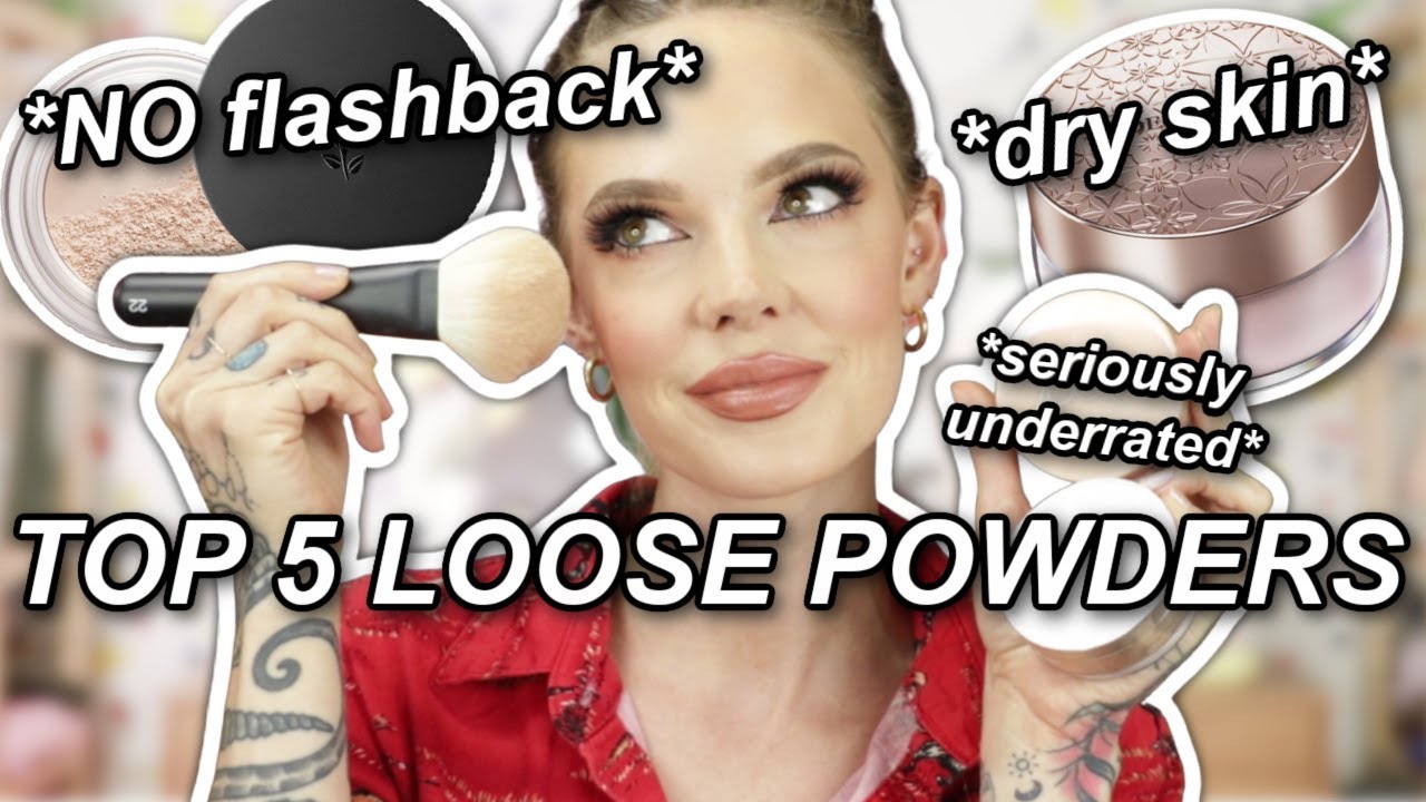 THE BEST LOOSE SETTING POWDERS - Dry Skin, Matte to Natural Finishes