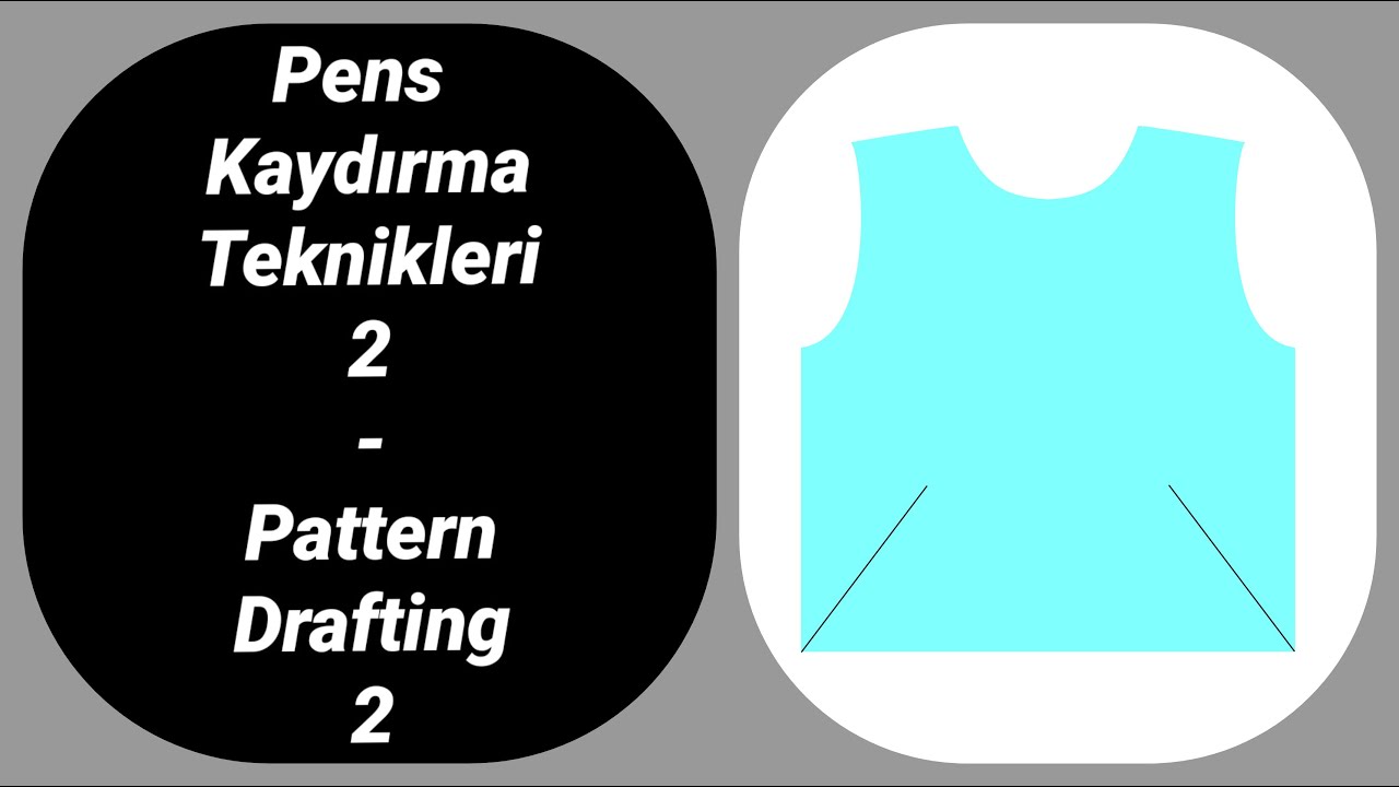 PENS NASIL KAYDIRILIR ?(2) -Temel Bedende Basit Model Uygulamaları/Kalıp Eğitimi-Modelistlik-Tasarım