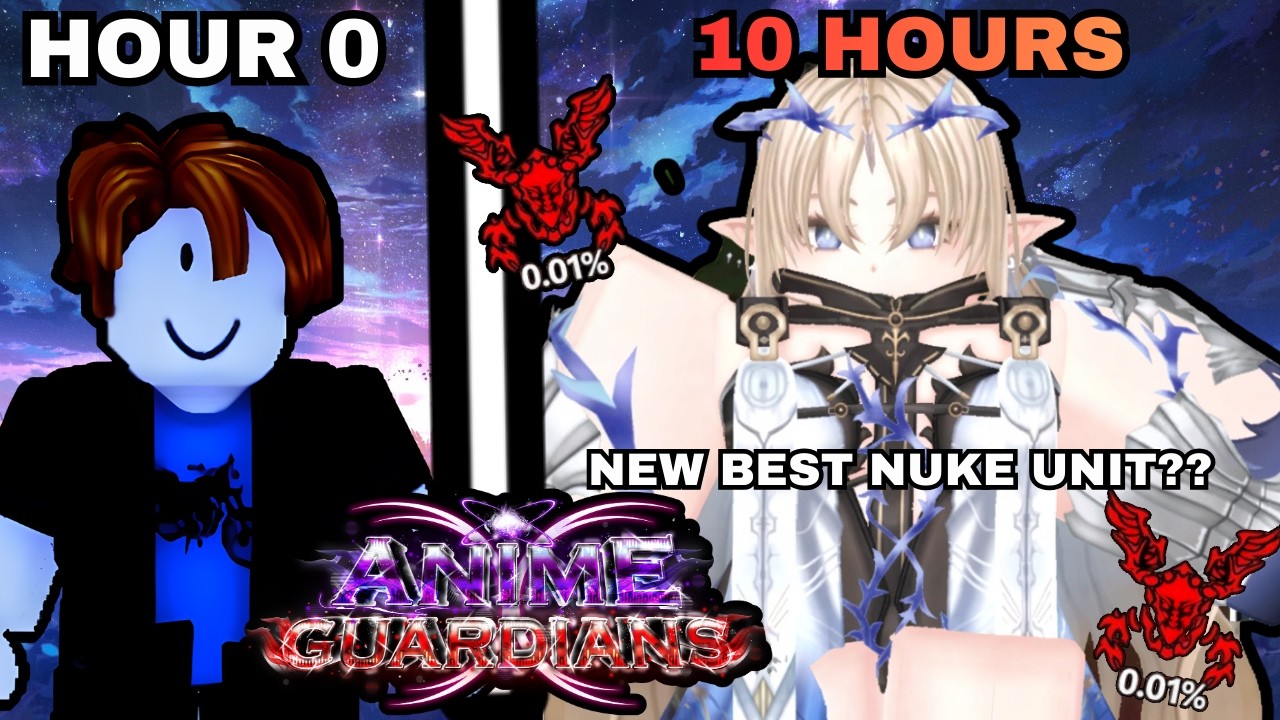 Spending 10+ HOURS and Obtaining The *NEW META* Fleurdelys In Anime Guardians !!!!
