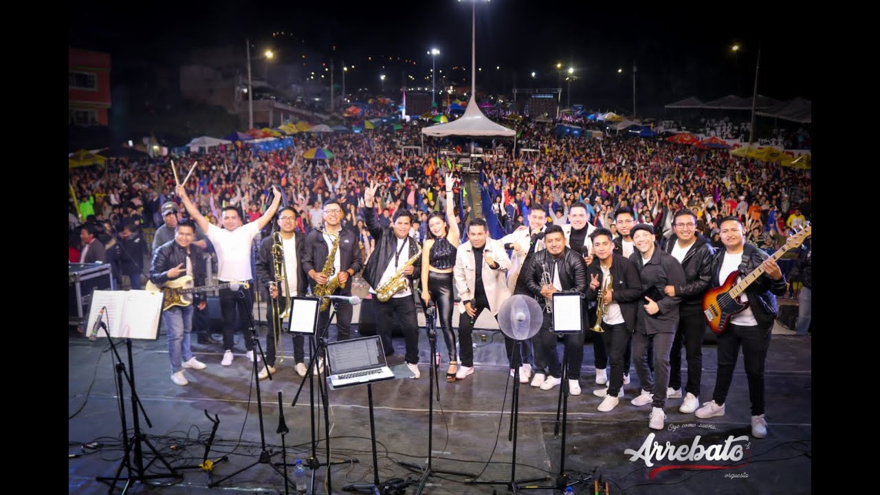 ARREBATO ORQUESTA LIVE / MERENGUES RETRO / CARNAVALES DE GUARANDA 2023
