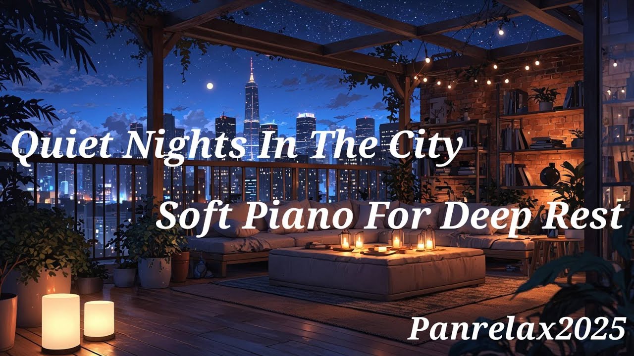 Silent Rooftop Calm &ndash; Deep Sleep Piano Music