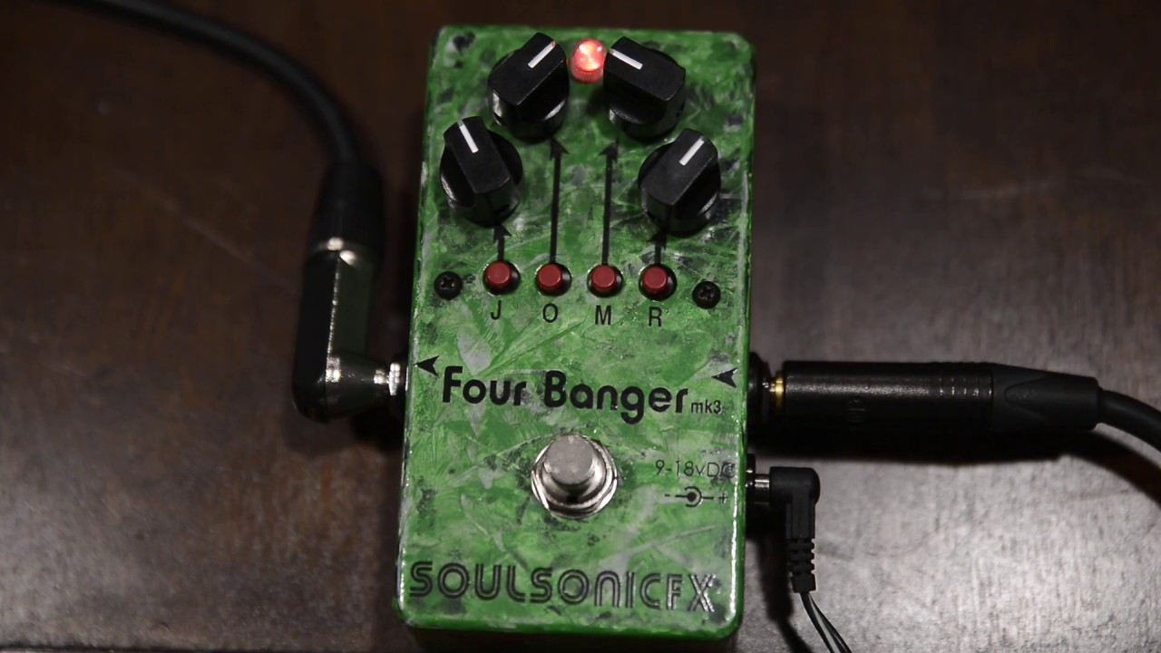 SoulSonicFX Four Banger mk3 Multi Boost Raw Demo