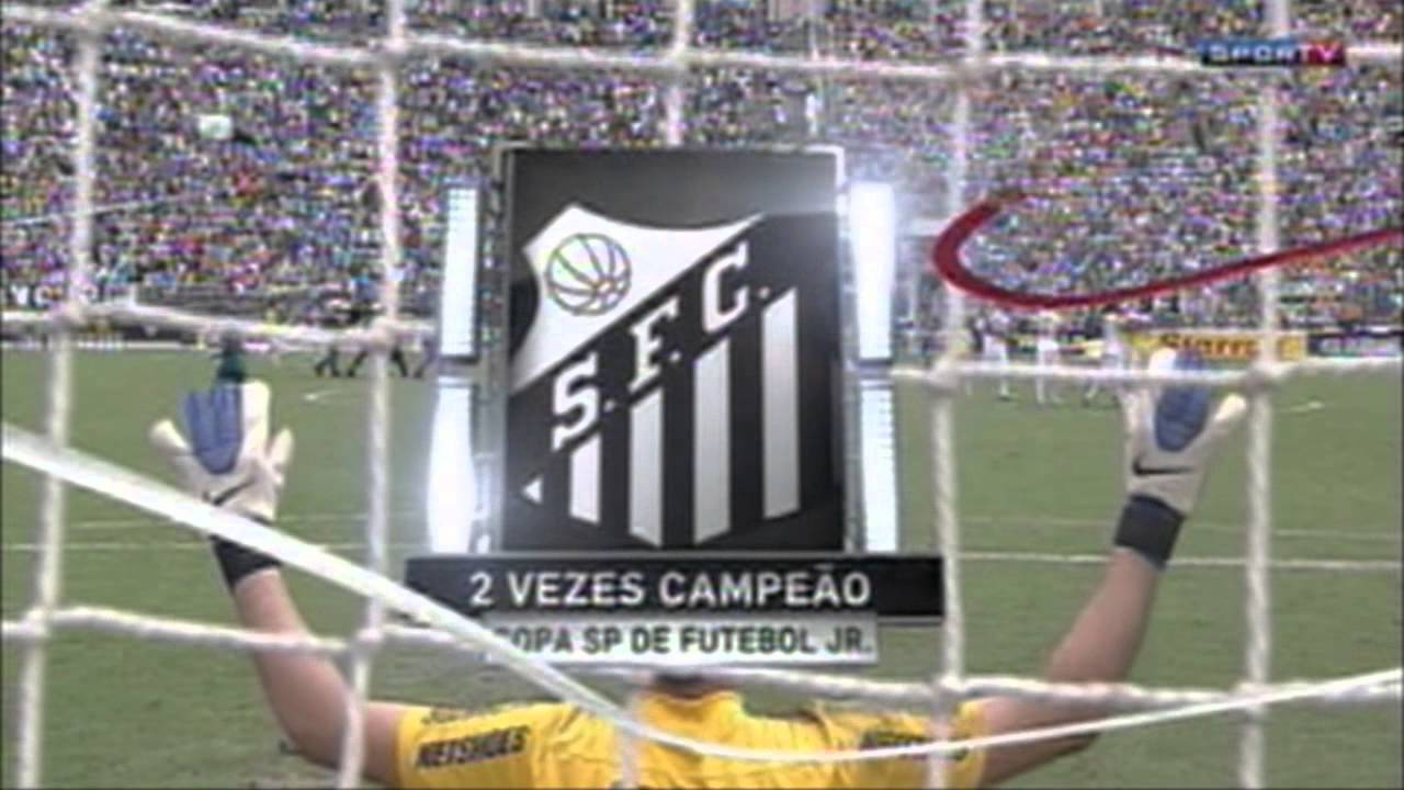 Santos 3x1 Goiás - Final Copa SP de Futebol JR - Santos Campeão Invícto - 25.01.2013