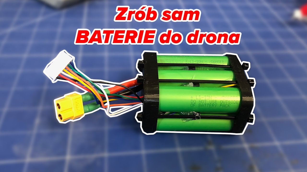 ZRÓB SAM BATERIE DO DRONA