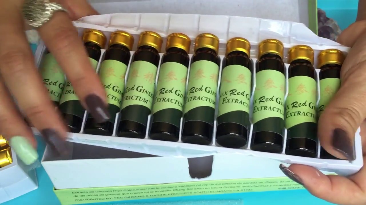 MY Panax RED Ginseng Extractum  bottles. #Hand Movements#Satisfying Videos, #visuals #ASMR 💙