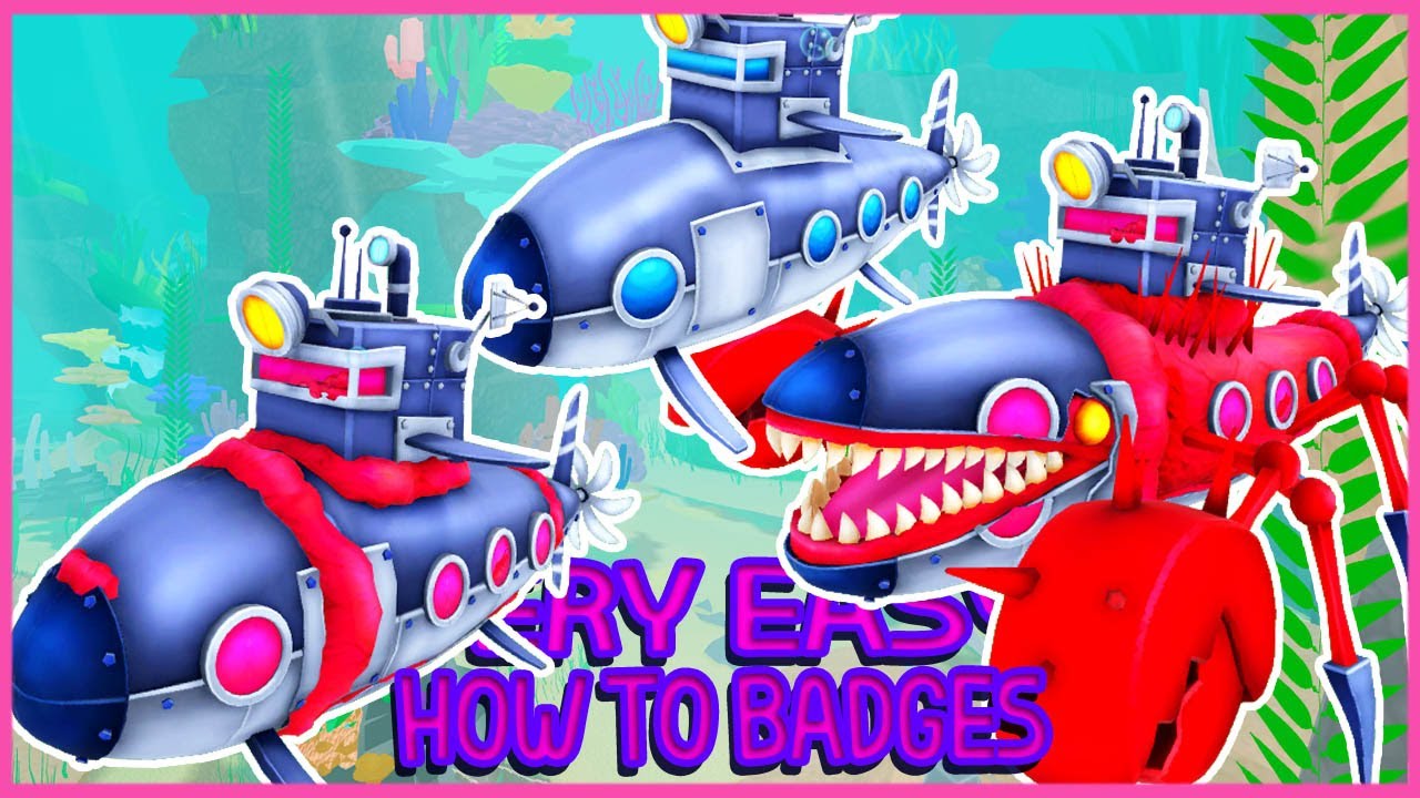Roblox - Update - How to get Infected Submarine Badges in Morph World [ INFECTED DEEP SEA ]