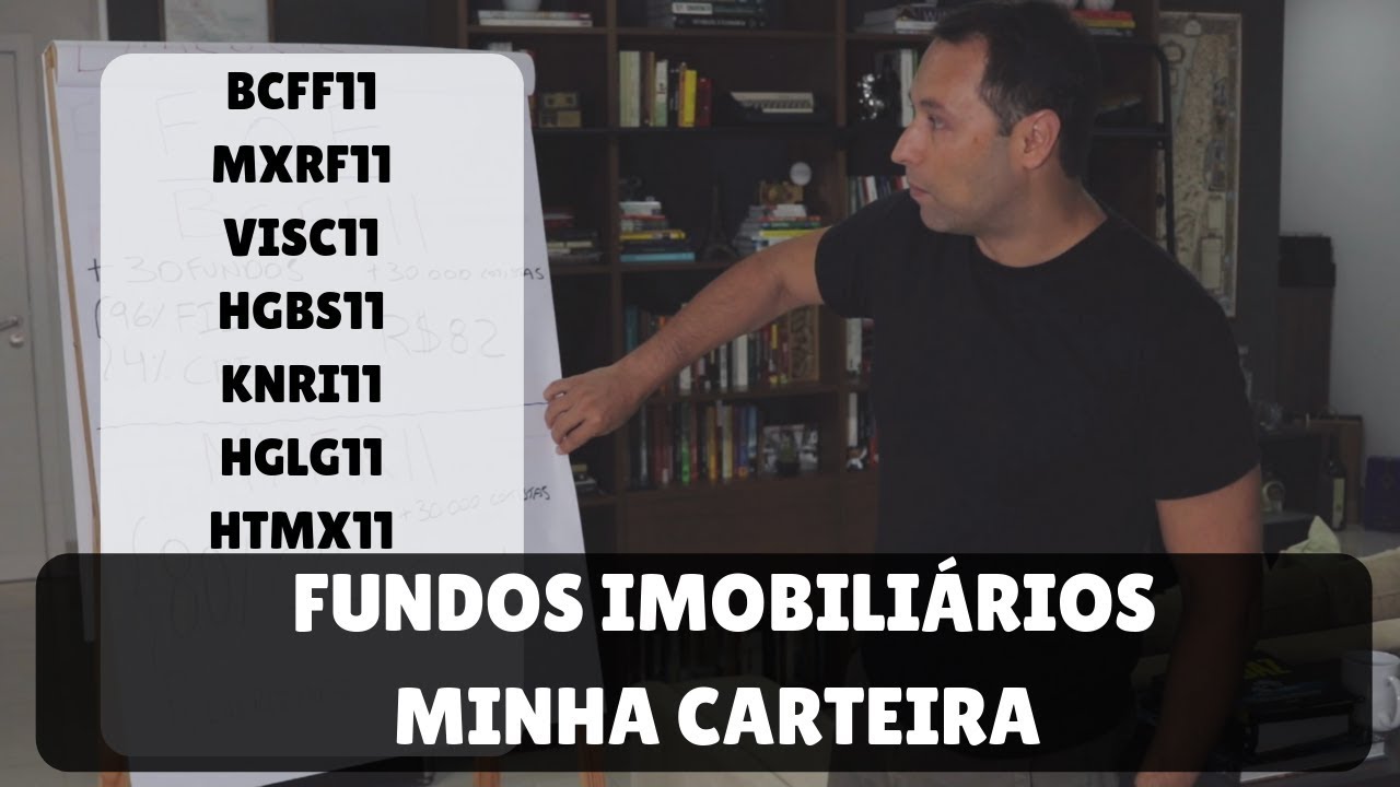 Fundos Imobiliários:  minha carteira (BCFF11, MXRF11, VISC11, HGBS11, KNRI11, HGLG11, HTMX11)