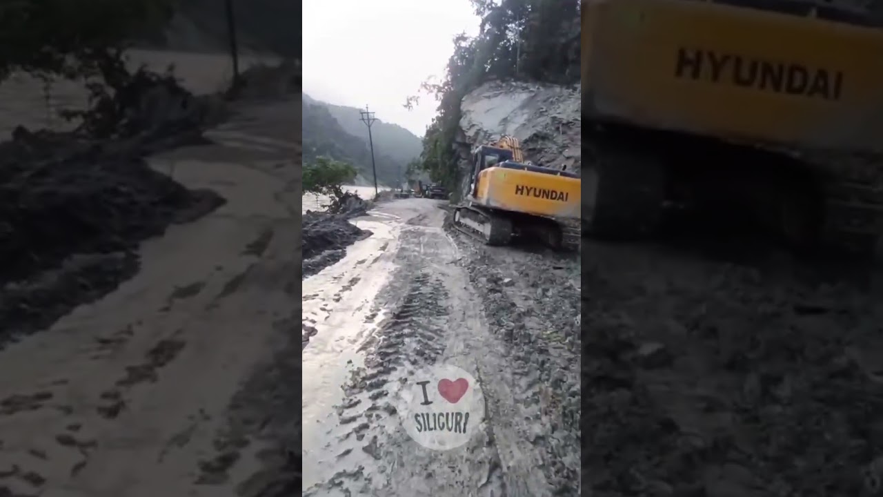 New road built near 28 Mile on NH10 - Highway expected to open by evening