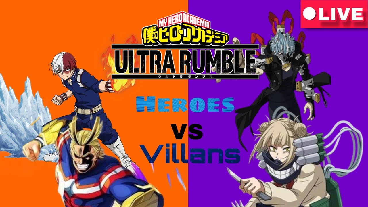 Ultra Rumble Live Season 15  Heroes Vs Villains Customs