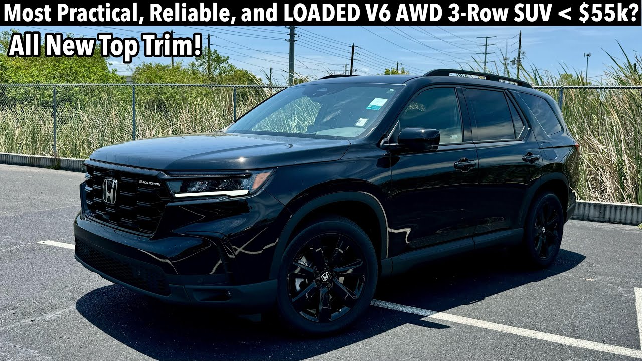 2025 Honda Pilot Black Edition: TEST DRIVE+FULL REVIEW