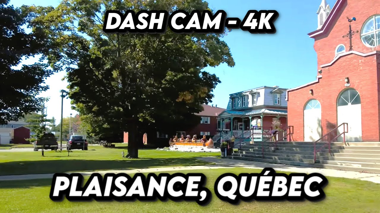 🚗 Scenic Drive Through Plaisance, Qu&eacute;bec | Discover Hidden Gems in 4K! 🌿✨