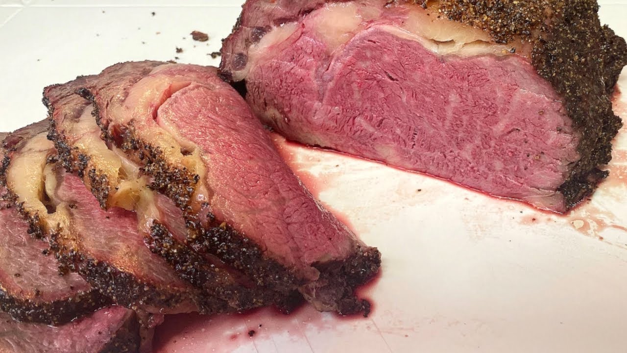 Smoked Prime Rib