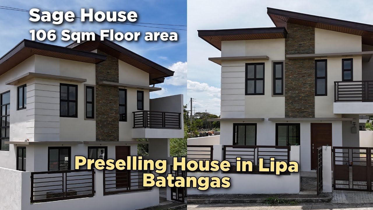 Preselling House in Lipa | Sage House by YCP Properties |Available @ Lipa Royale & Baseview Homes