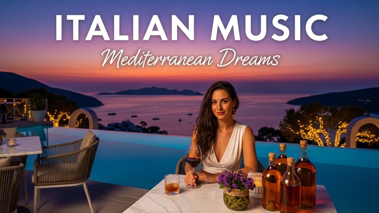 Italian Night Serenity 🌙 Gentle Music for Sleep, Calm & Peace | 4K