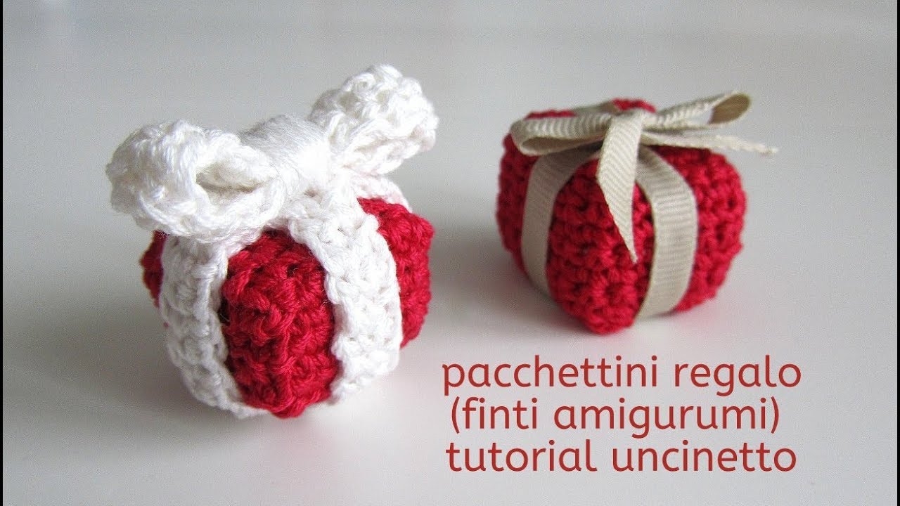 Tutorial pacchettini regalo a crochet