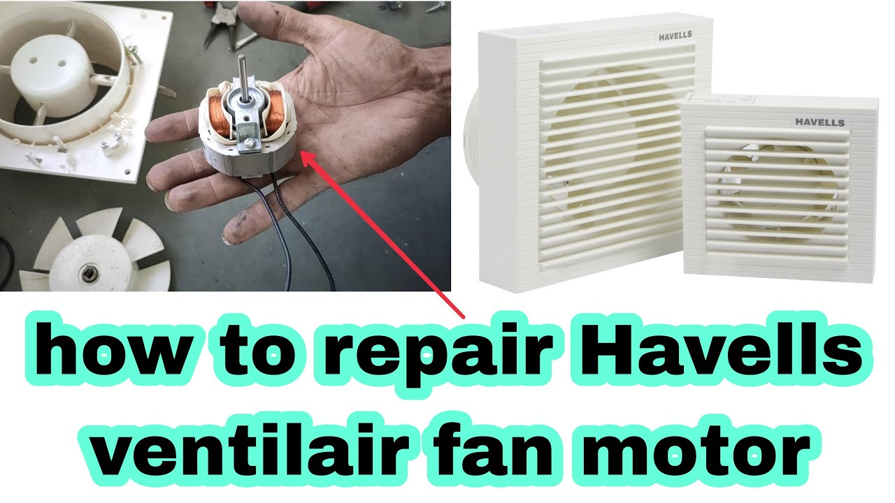 how to repair Havells ventilair fan motor🙂⚡⚡👇🔌👍