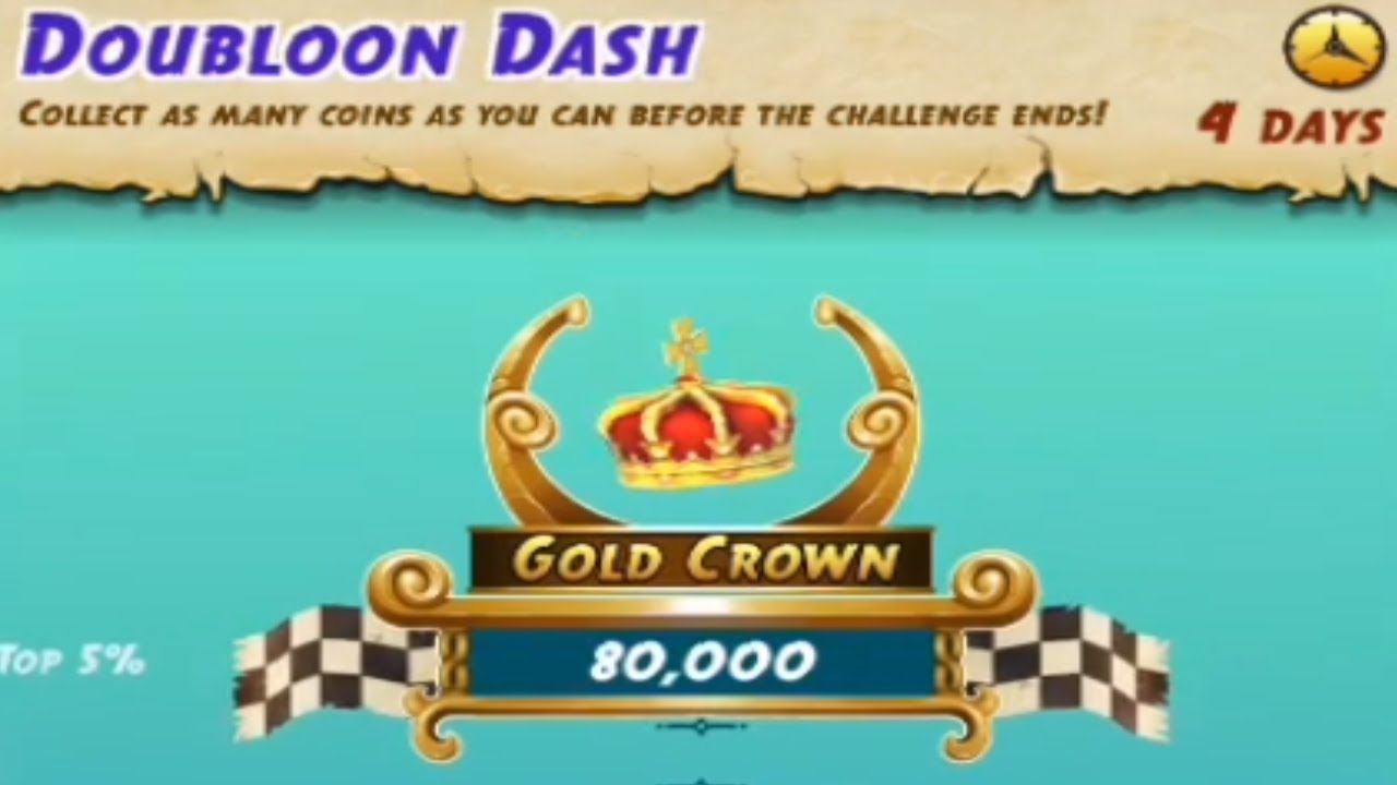Temple Run 2 Pirate Cove DOUBLOON DASH First Global Challenge